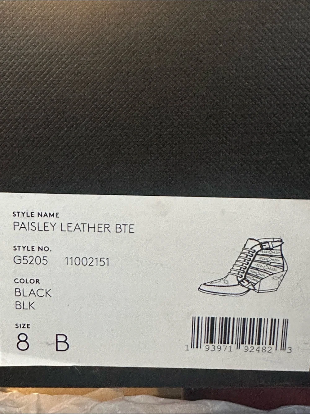 COACH Black Studded Lace-Up Ankle Booties with Buckle